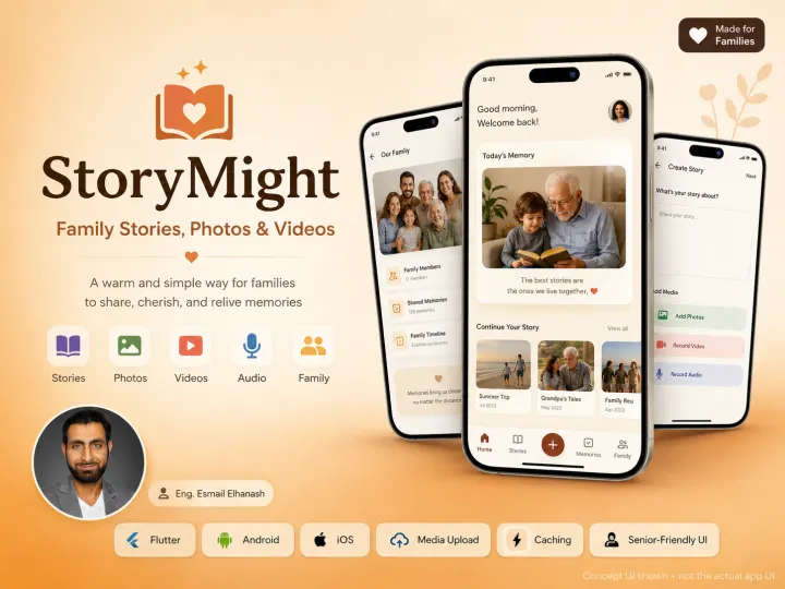 StoryMight — Family Storytelling App