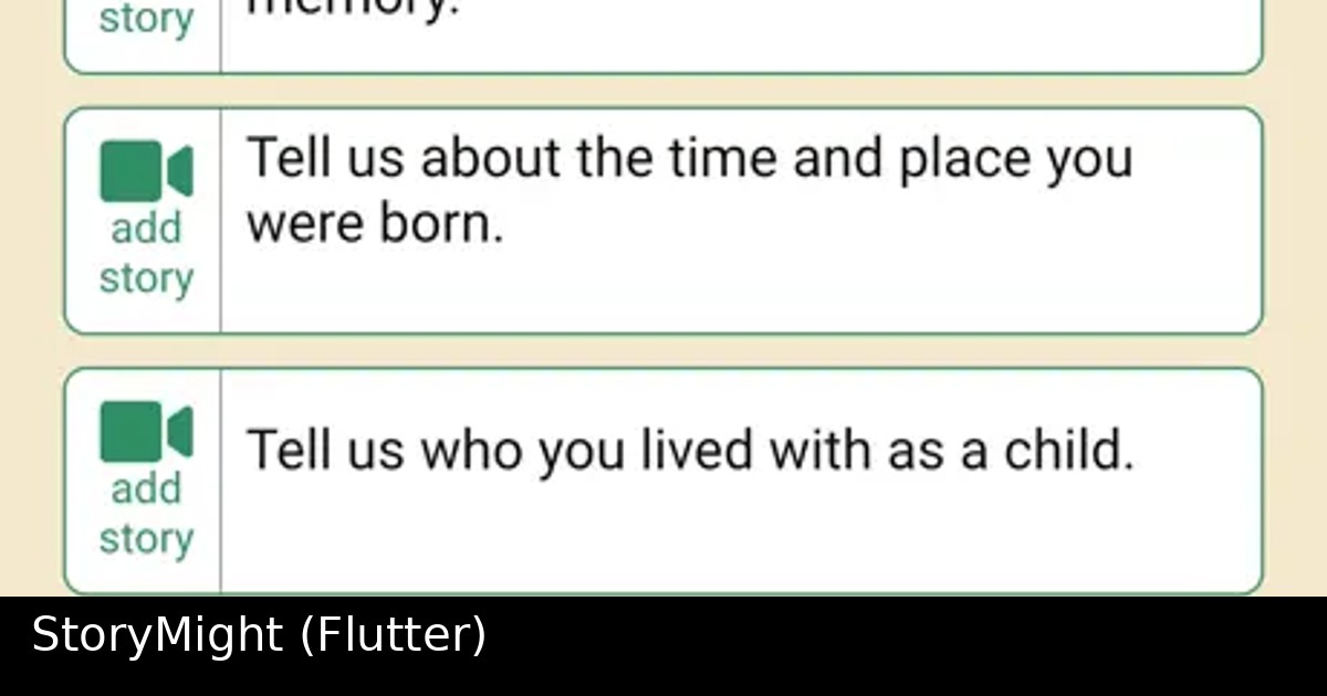 StoryMight app thumbnail
